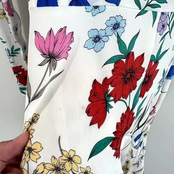 NWT Yumi Kim Night Fever Garden at Dawn 100% Silk Floral Mini Dress 4 - Picture 4 of 14